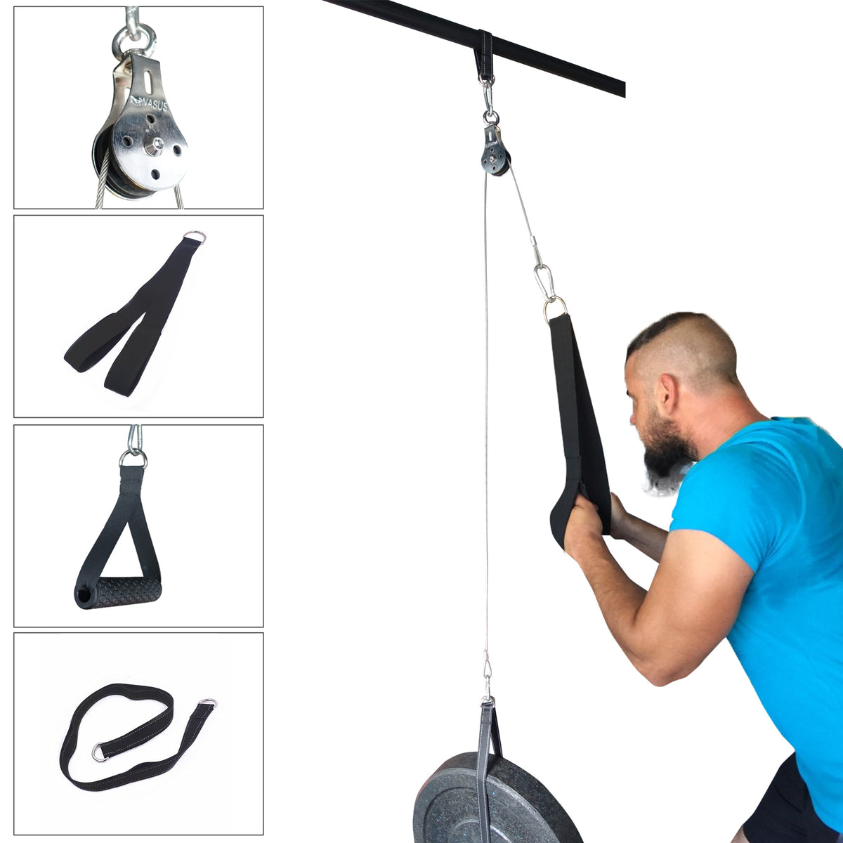 DIY Pulley Cable Machine System