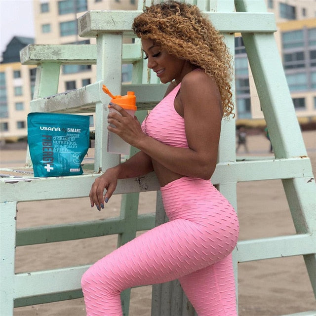 Women's 2-Piece Gym Tracksuit Set