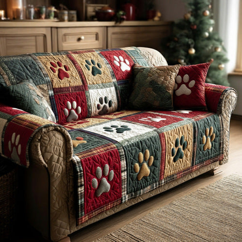 Light luxury living room home velvet sofa cushion dust-proof animal decoration mat