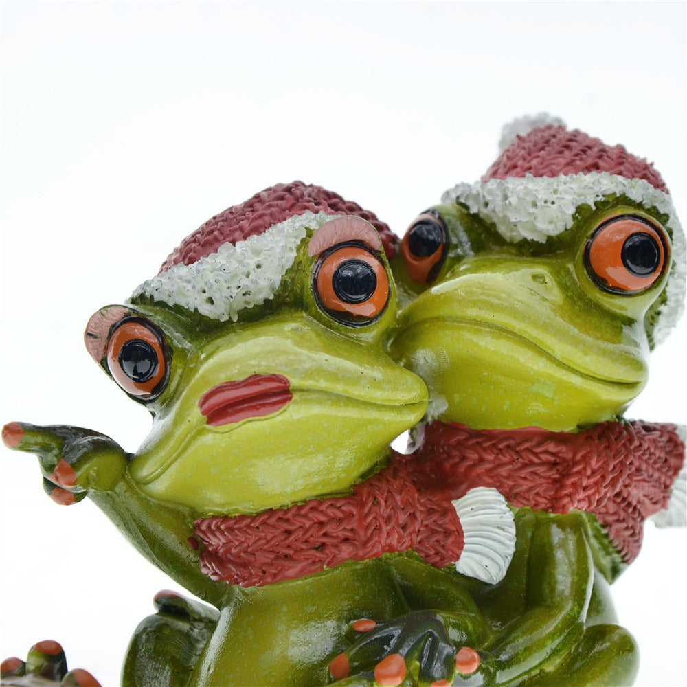 Garden Decoration Couple Frog Resin Craft Decoration