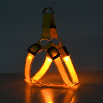 LED Luminous Dog Harness, Medium and Large Dog Leash, Dog Harness, Pet Products