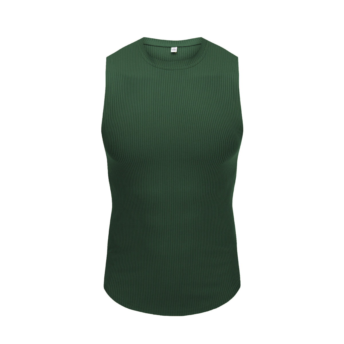 Men's Slim Fit Sleeveless Crop Top