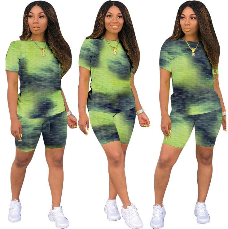 Printed Seamless Yoga Set – Women's Leggings + Top