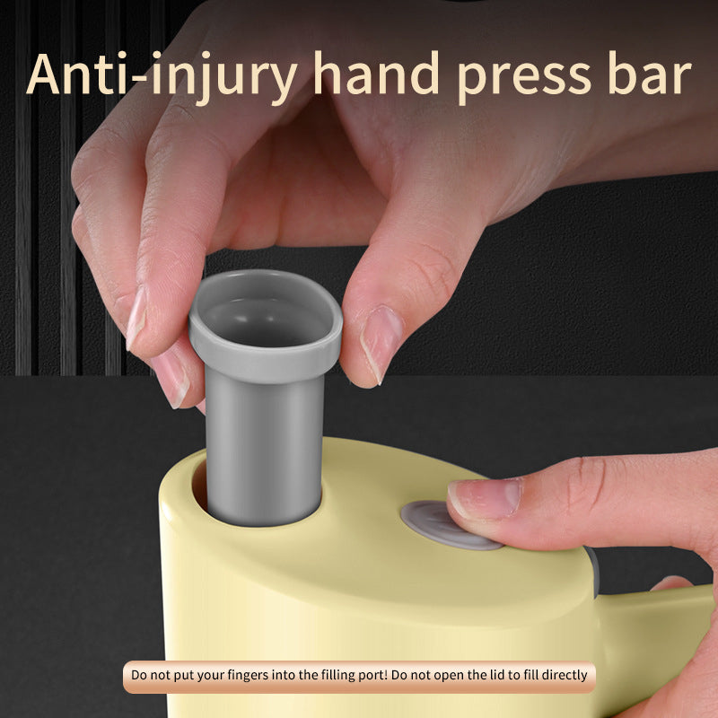 Multifunctional electric kitchen vegetable cutter for lazy people, handheld vegetable cutter