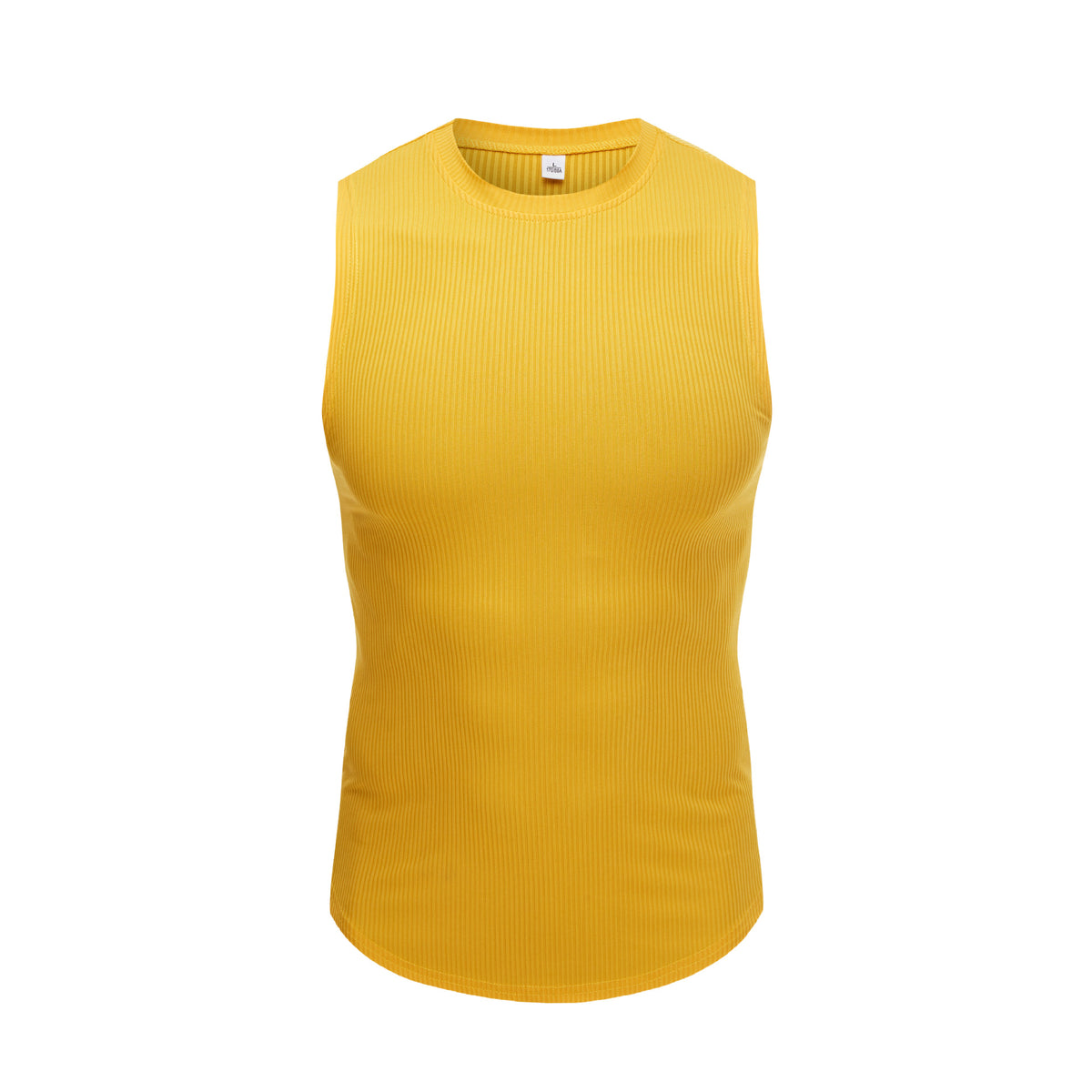 Men's Slim Fit Sleeveless Crop Top