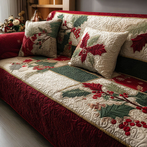 Light luxury living room home velvet sofa cushion dust-proof animal decoration mat