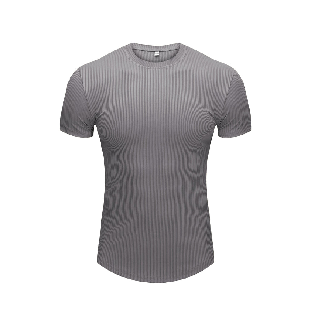 Men's Quick-Dry Stripe Sport T-Shirt