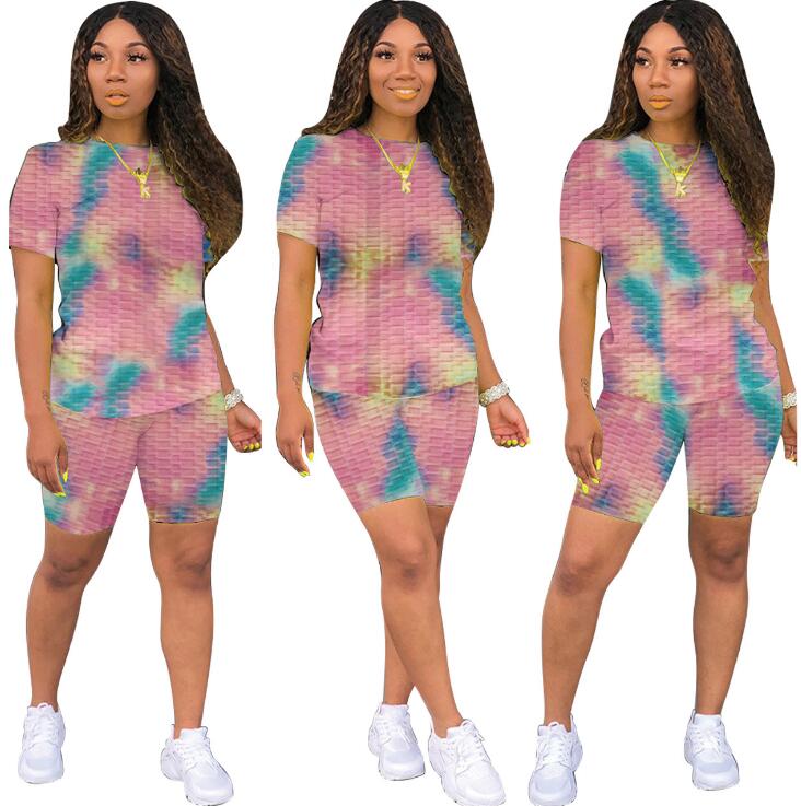 Printed Seamless Yoga Set – Women's Leggings + Top
