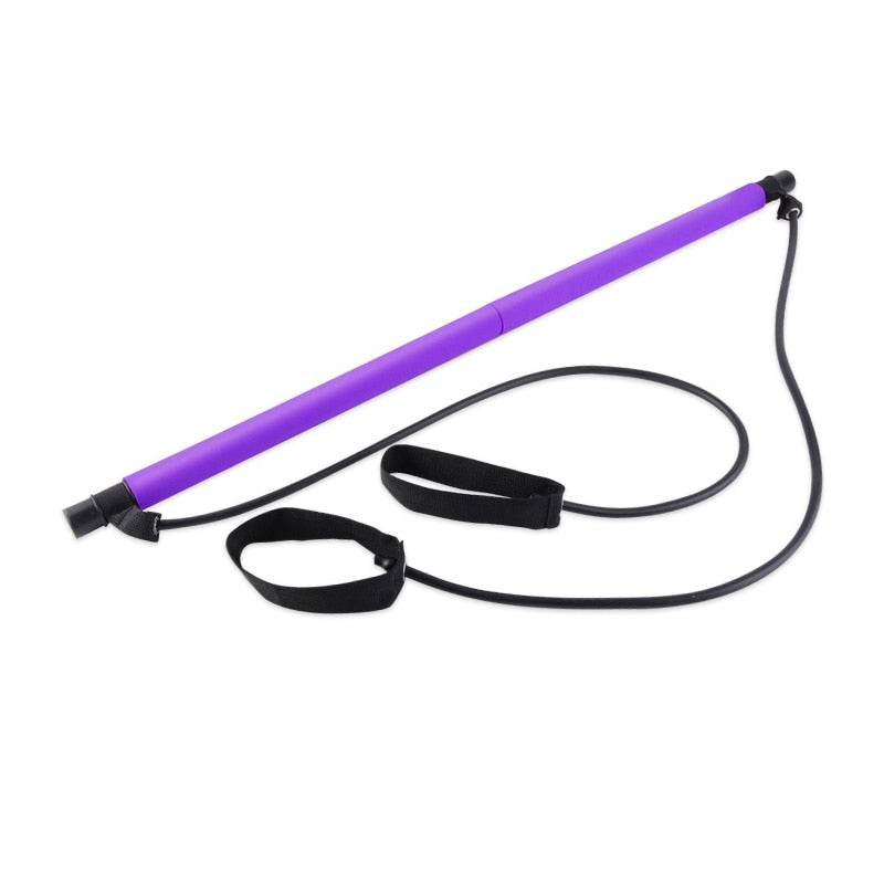 Pilates Toning Bar with Resistance Bands