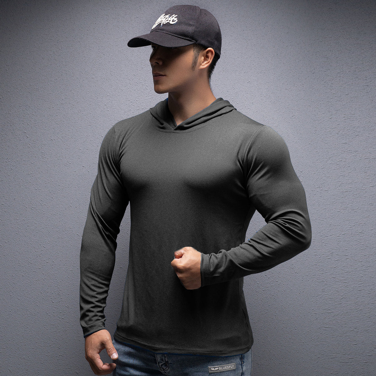 Men's Lightweight Hooded Sweatshirt