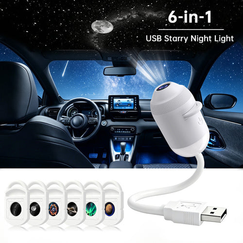 5D Holographic Galaxy & Ocean Projector – Smart LED Night Light with 24 Films for Bedroom & Party Décor