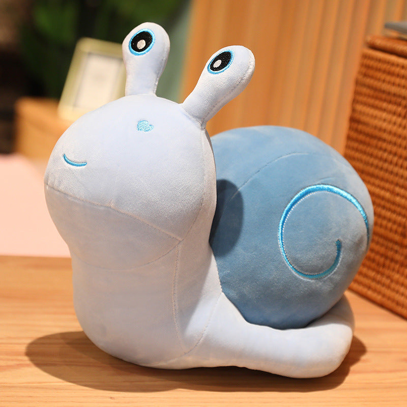 New Cute Little Snail Doll Plush Snail Pillow Bedroom Home Decoration Pillow Gift