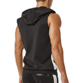 Men's Zipper Hooded Gym Vest