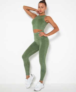 Plus Size High Support Sports Bra + Women's Leggings Set