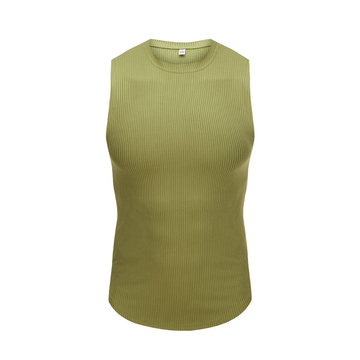 Men's Slim Fit Sleeveless Crop Top