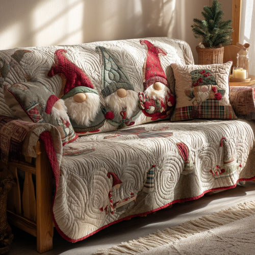 Light luxury living room home velvet sofa cushion dust-proof animal decoration mat