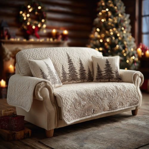 Light luxury living room home velvet sofa cushion dust-proof animal decoration mat