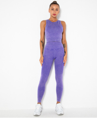 Plus Size High Support Sports Bra + Women's Leggings Set