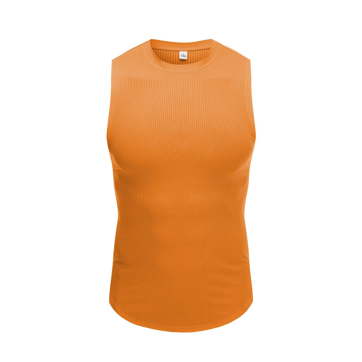 Men's Slim Fit Sleeveless Crop Top