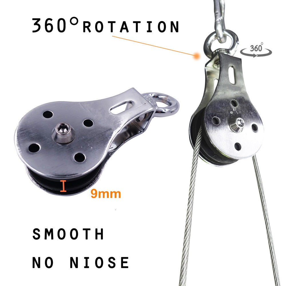 DIY Pulley Cable Machine System