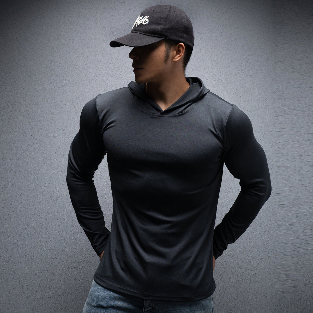 Men's Lightweight Hooded Sweatshirt