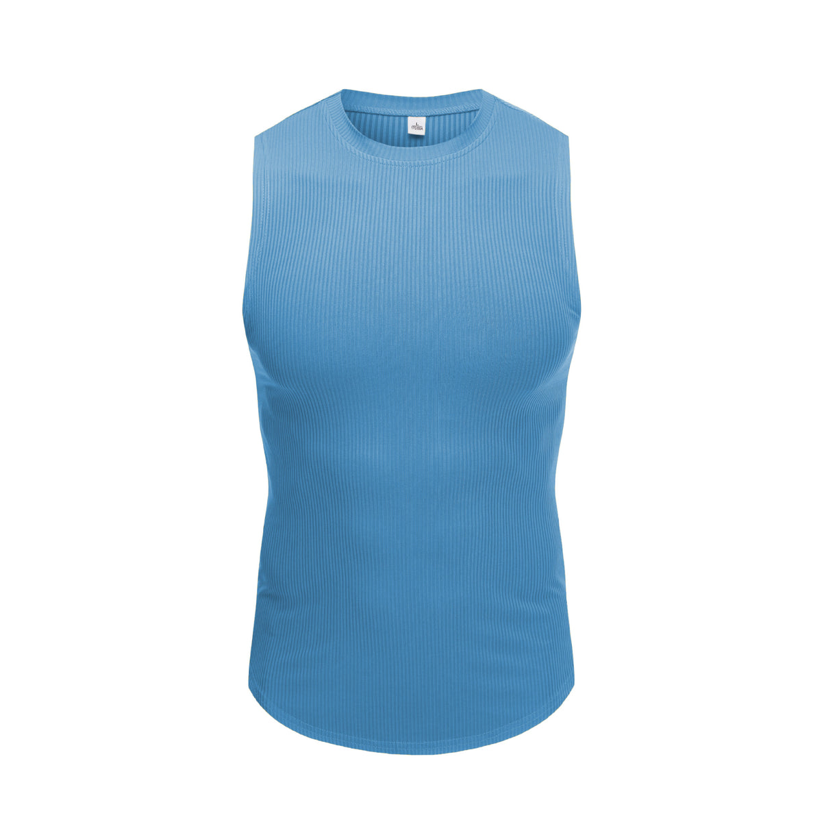 Men's Slim Fit Sleeveless Crop Top