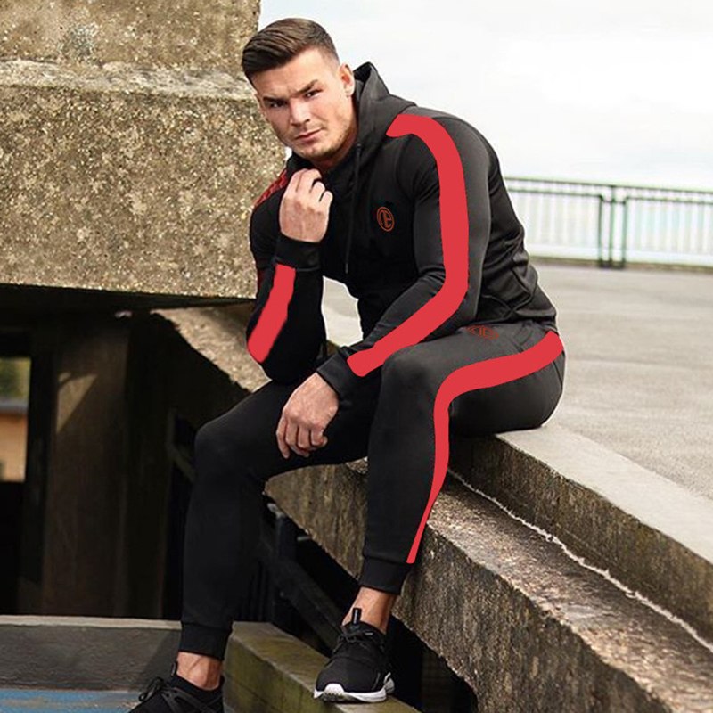 Sport Man Tracksuit Running Gym