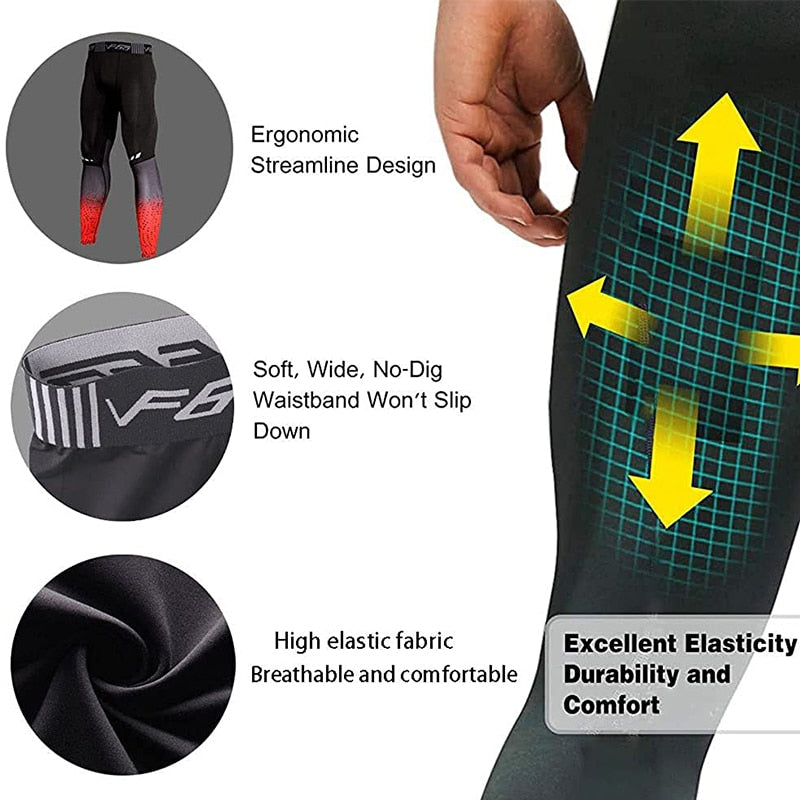 Men's Gym Compression Leggings