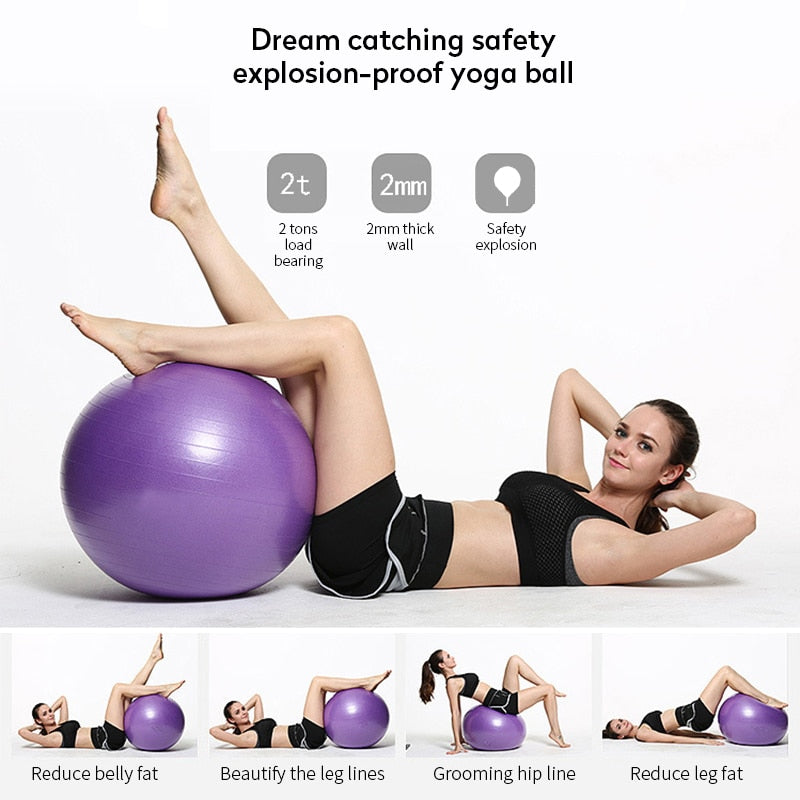 Anti-Burst Yoga & Pilates Ball