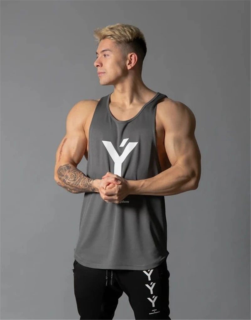 Men's Mesh Stringer Tank Top