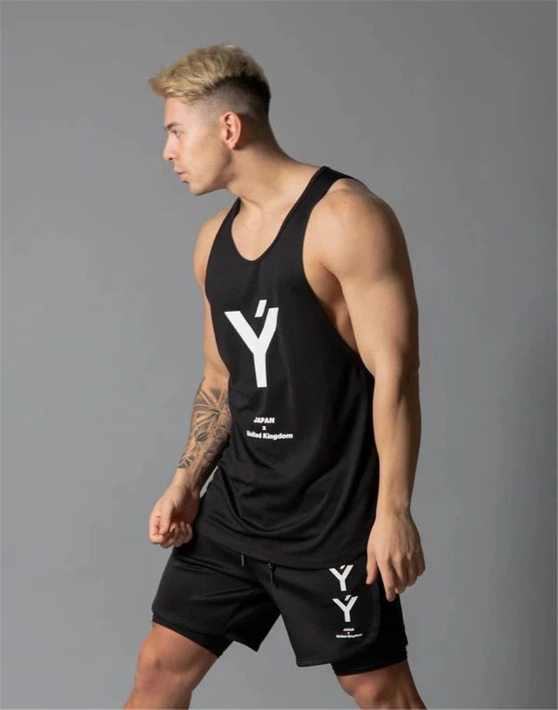Men's Mesh Stringer Tank Top
