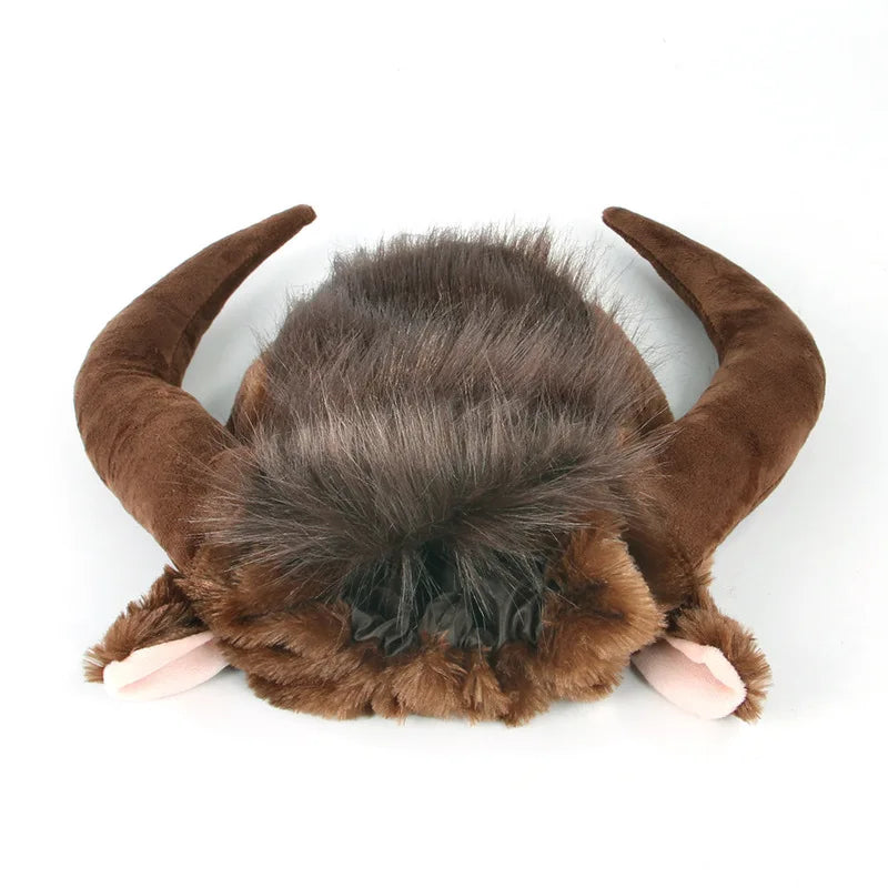Funny and Cute Pet Dog Costume Lion Mane Wig Hat