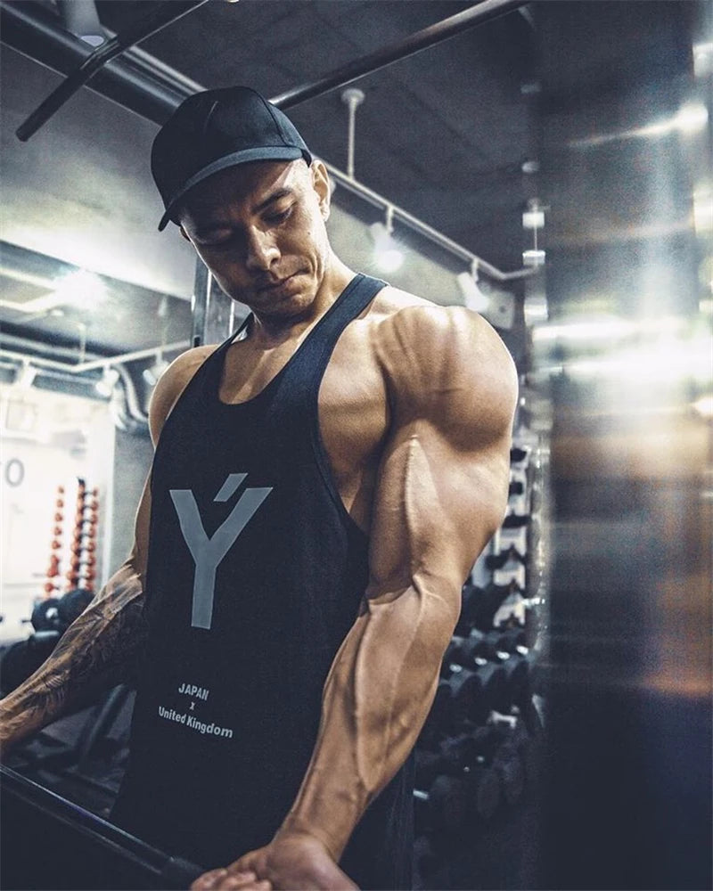 Men's Mesh Stringer Tank Top